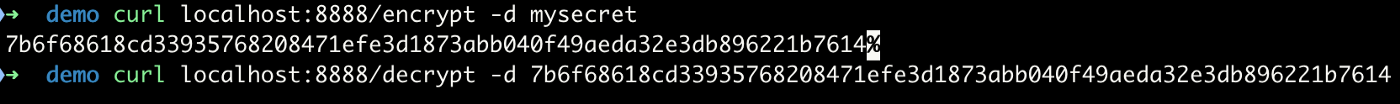 Encrypting/Decrypting against a running Config Server application